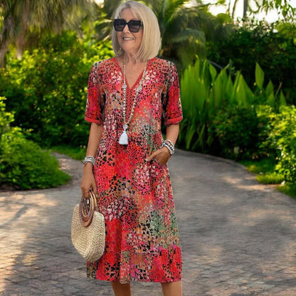 IRIS | Vestido Primaveral Elegante